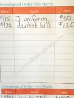 What to do with expenses that are not part of your regular budget plan? I've got a free printable to help you organize them on an as-needed basis!