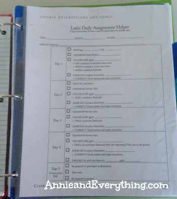How I Organize My Classical Conversations Homeschool Notebook – Its Not ...