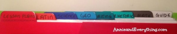 How I Organize My Classical Conversations Homeschool Notebook – Its Not ...