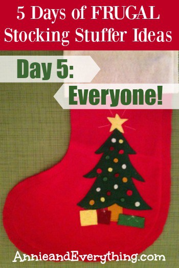 It's the last day of the series -- today it's stocking stuffer ideas for just about everyone!! Check it out!