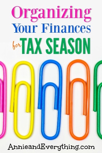 Is the thought of doing your taxes weighing you down? Tax season doesn't have to be stressful -- check out these organizing ideas to help you get the job done. The sooner you file, the quicker you get your refund!