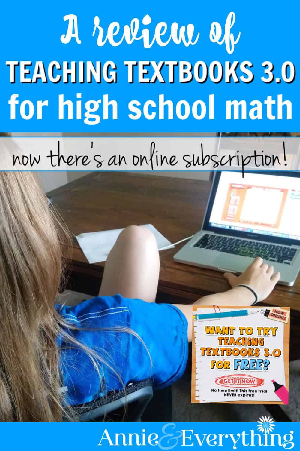 Teaching Textbooks 3.0 Homeschool Math Curriculum Review Its Not That