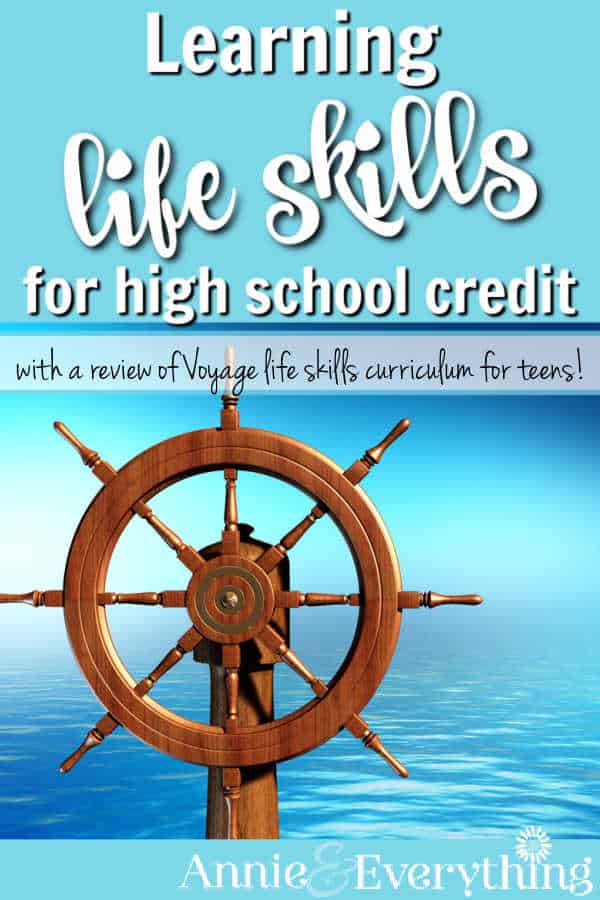 Voyage life skills curriculum for teens Its Not That Hard To Homeschool
