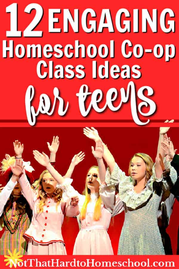 homeschool co-op class ideas Are you looking for some unique and engaging homeschool co-op class ideas that will interest your high school students? Check out this list!