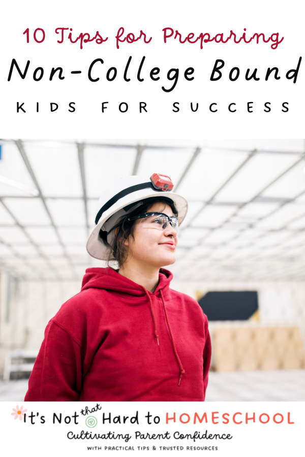 This blog post is designed to guide homeschooling parents in supporting their non-college bound children, focusing on practical skills, personal development, and preparing them for a successful future outside the traditional college path.