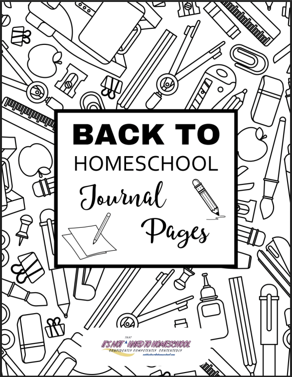 Back-To-School Journal Pages